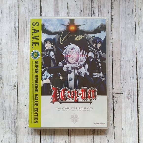 D. Gray-Man The Complete First Season Animated Series 4 DVD Set - Picture 1 of 2